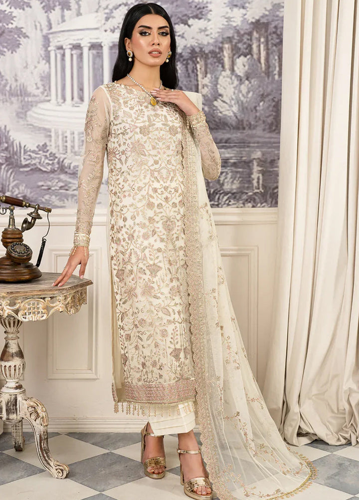 Afsanah by Zarif Embroidered  Suits Unstitched 3 Piece ZR25UF ZAF 03 Neelum - Formals Collection