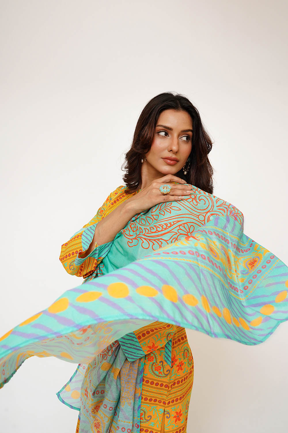 Senorita Women RTW Printed Lawn Cotton 3 Piece Suit LAD-03435 Eid Collection