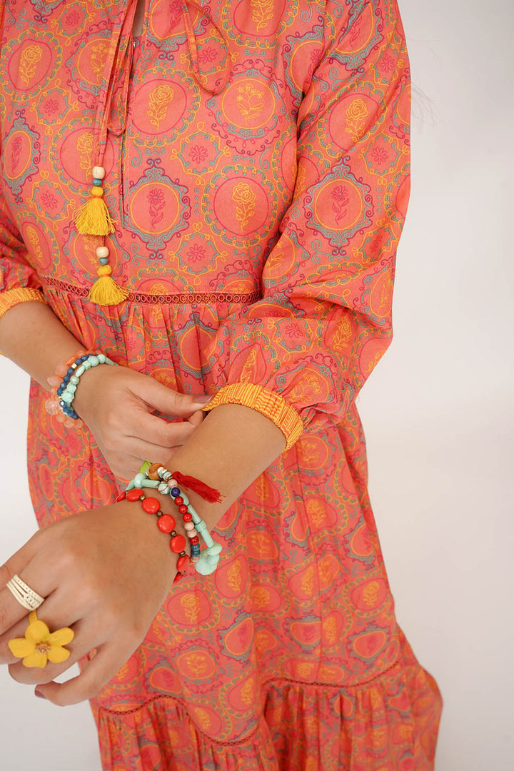 Senorita Girls RTW Printed Cotton Lawn 1 Piece Suit GAA-03504 Eid Collection