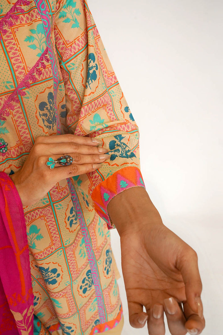 Senorita Women RTW Printed Lawn Cotton 3 Piece Suit LAD-03434 Eid Collection