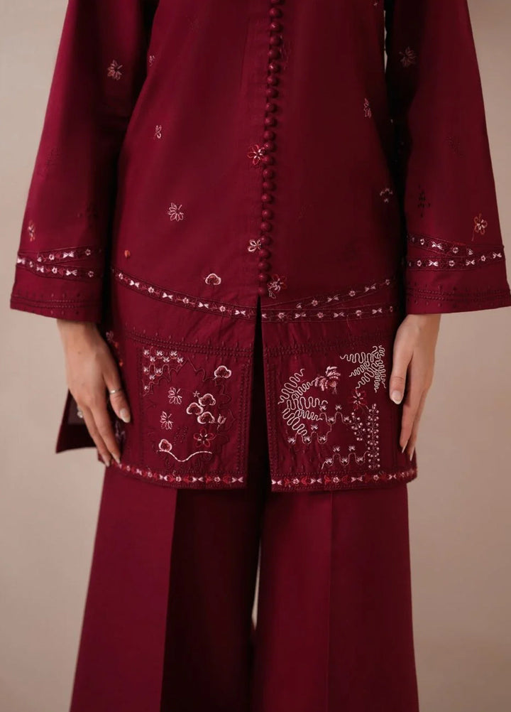 Neeshay Women RTW Embroidered Lawn 2 Piece Suit NSH26RL SB-14 - Casual Collection