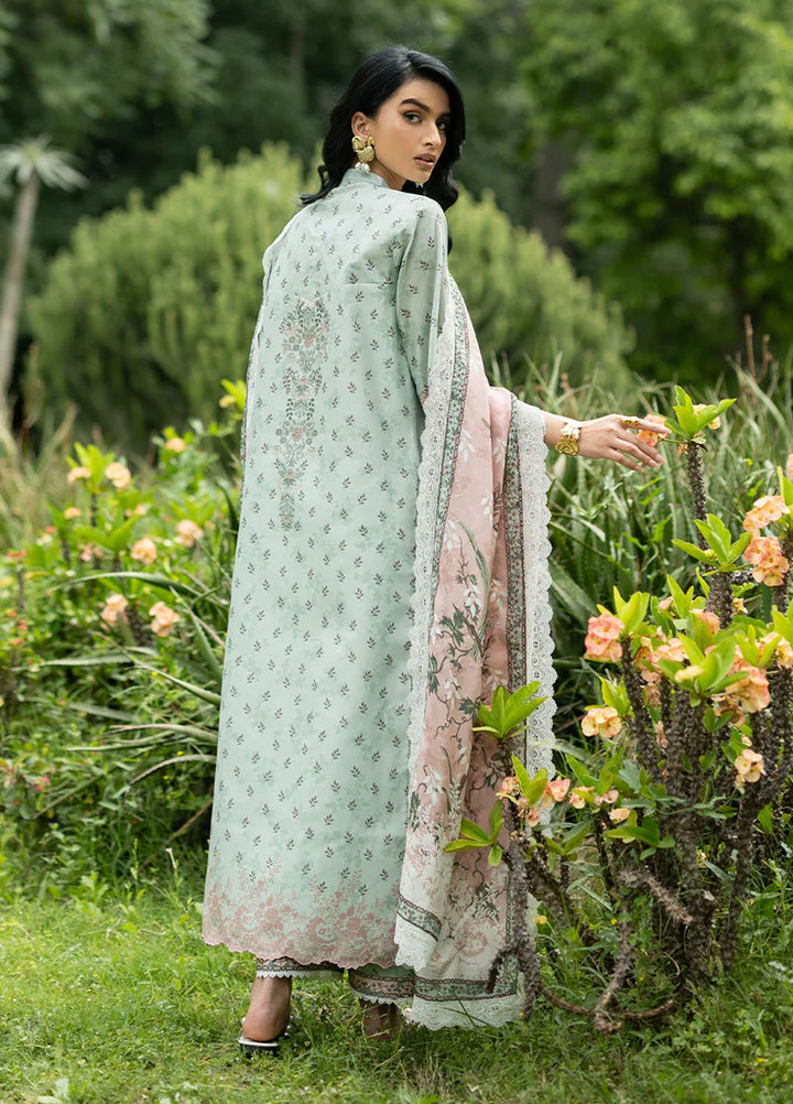 Zainab Chottani Unstitched Embroidered Lawn 3 Piece Suit ZC26ULE Ivie 13 - Eid Collection