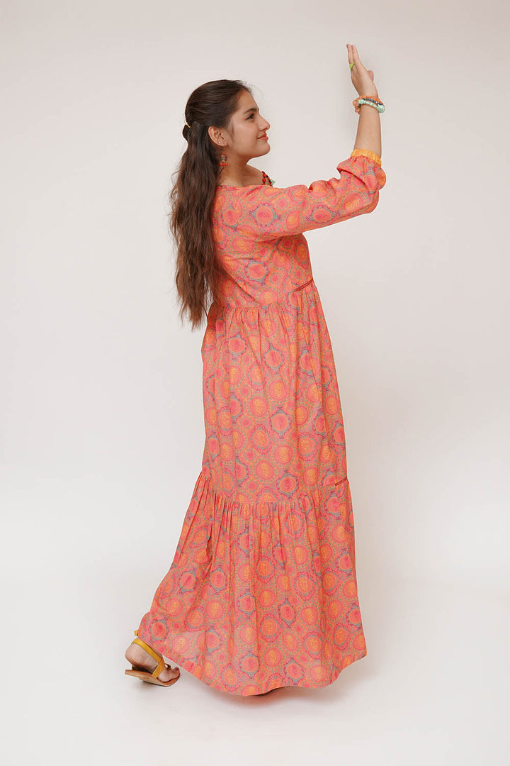 Senorita Girls RTW Printed Cotton Lawn 1 Piece Suit GAA-03504 Eid Collection