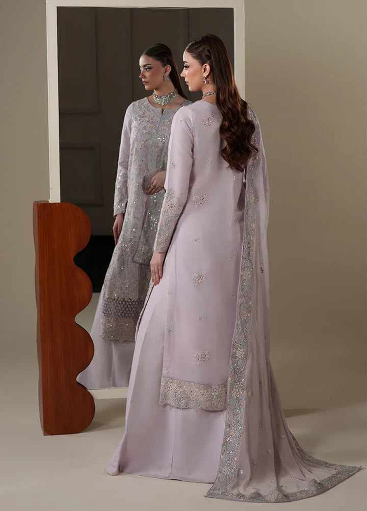 Nouvelle by Emaan Adeel Unstitched Embroidered Chiffon 3 Piece Suit EA26UNC Mira - Festive Collection