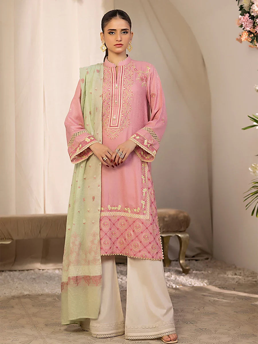 Salitex Women Embroidered Jacquard 2 Piece Suit SPL2PEC035 - Summer Collection