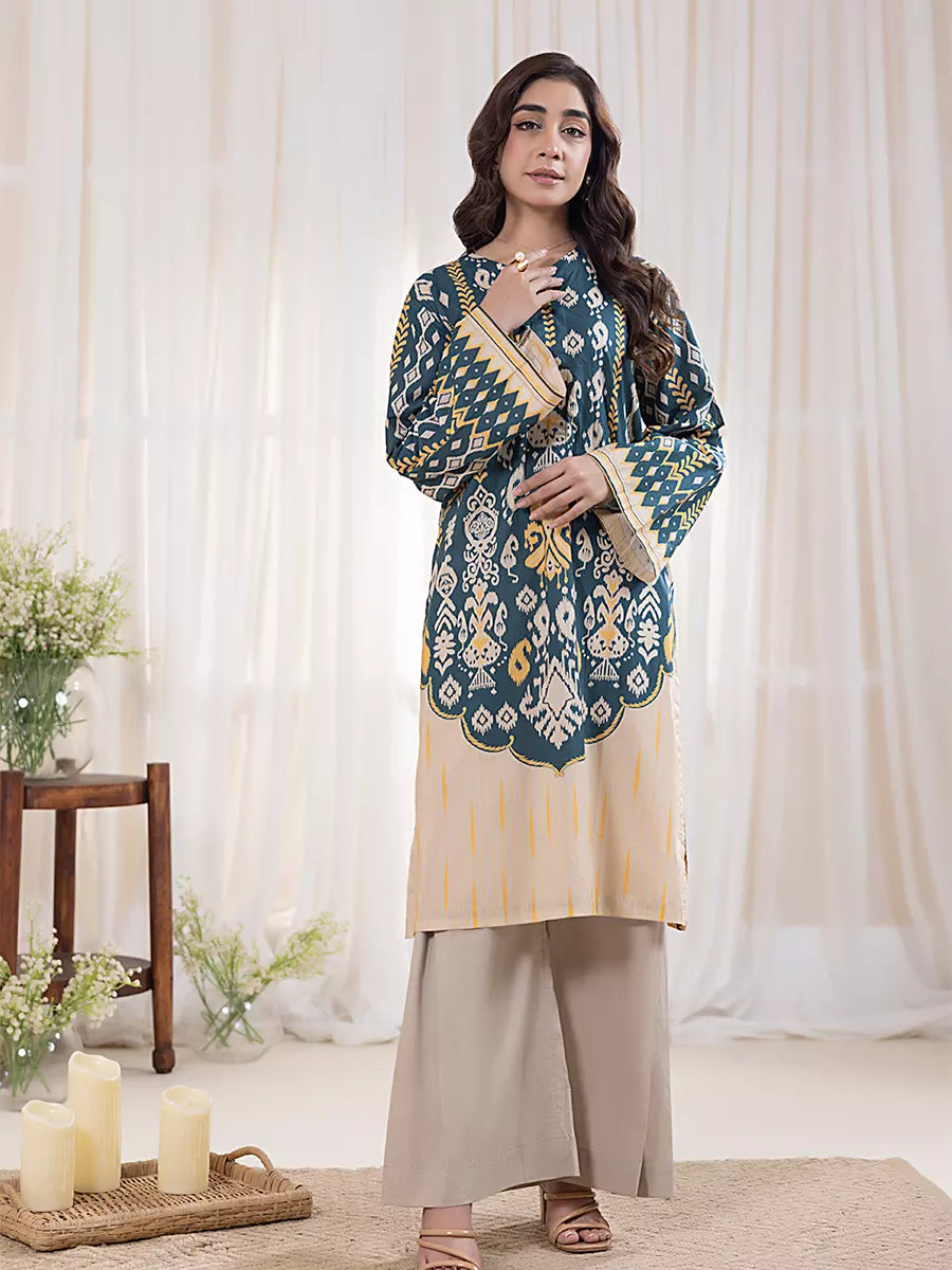 Salitex Women Printed Cambric 1 Piece Shirt WRTKBA24AL74 - Summer Collection