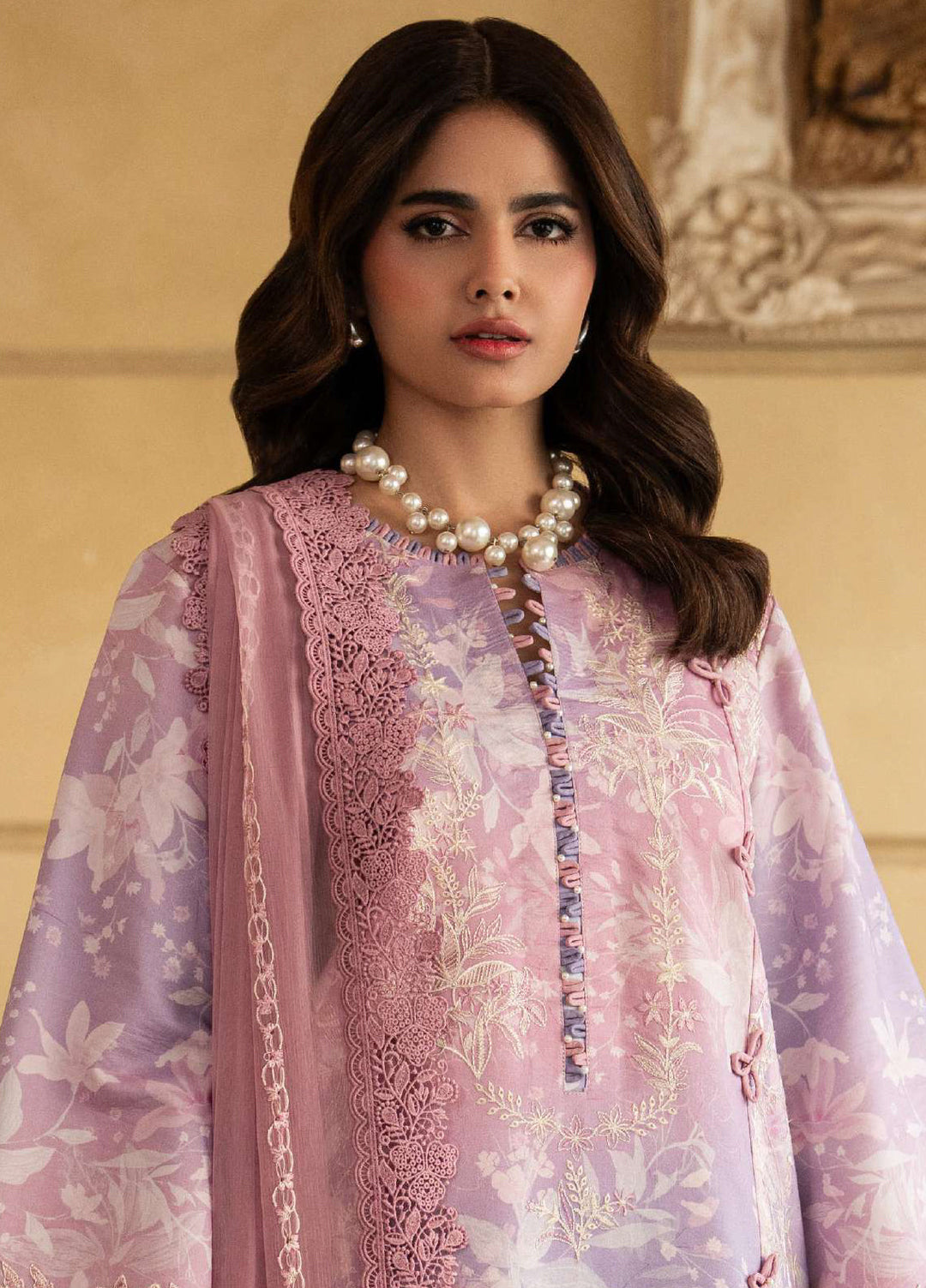 Carnation by Rang Rasiya Unstitched Embroidered Lawn 3 Piece Suit RR26UCL D11 LARA - Eid Collection