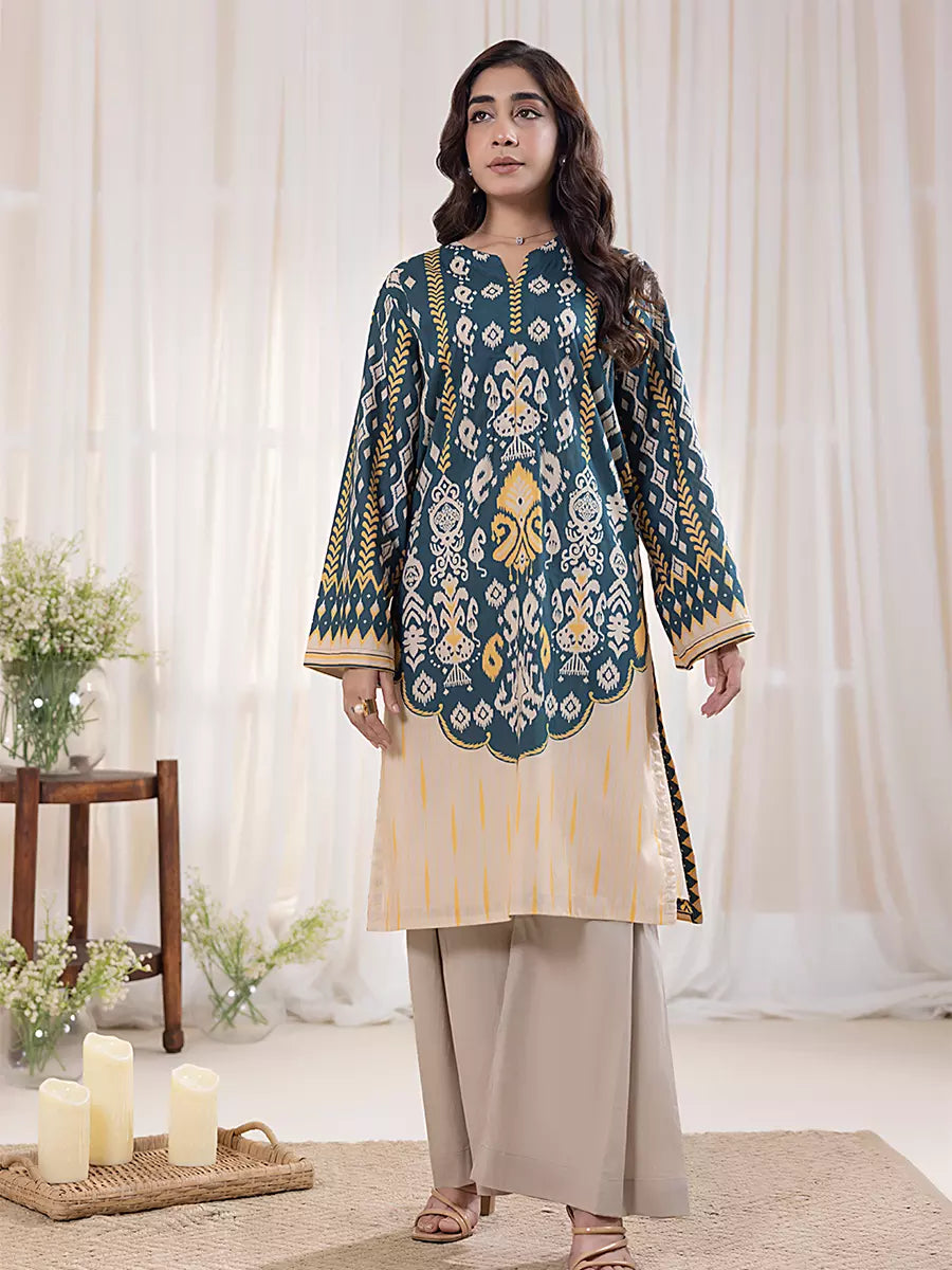 Salitex Women Printed Cambric 1 Piece Shirt WRTKBA24AL74 - Summer Collection