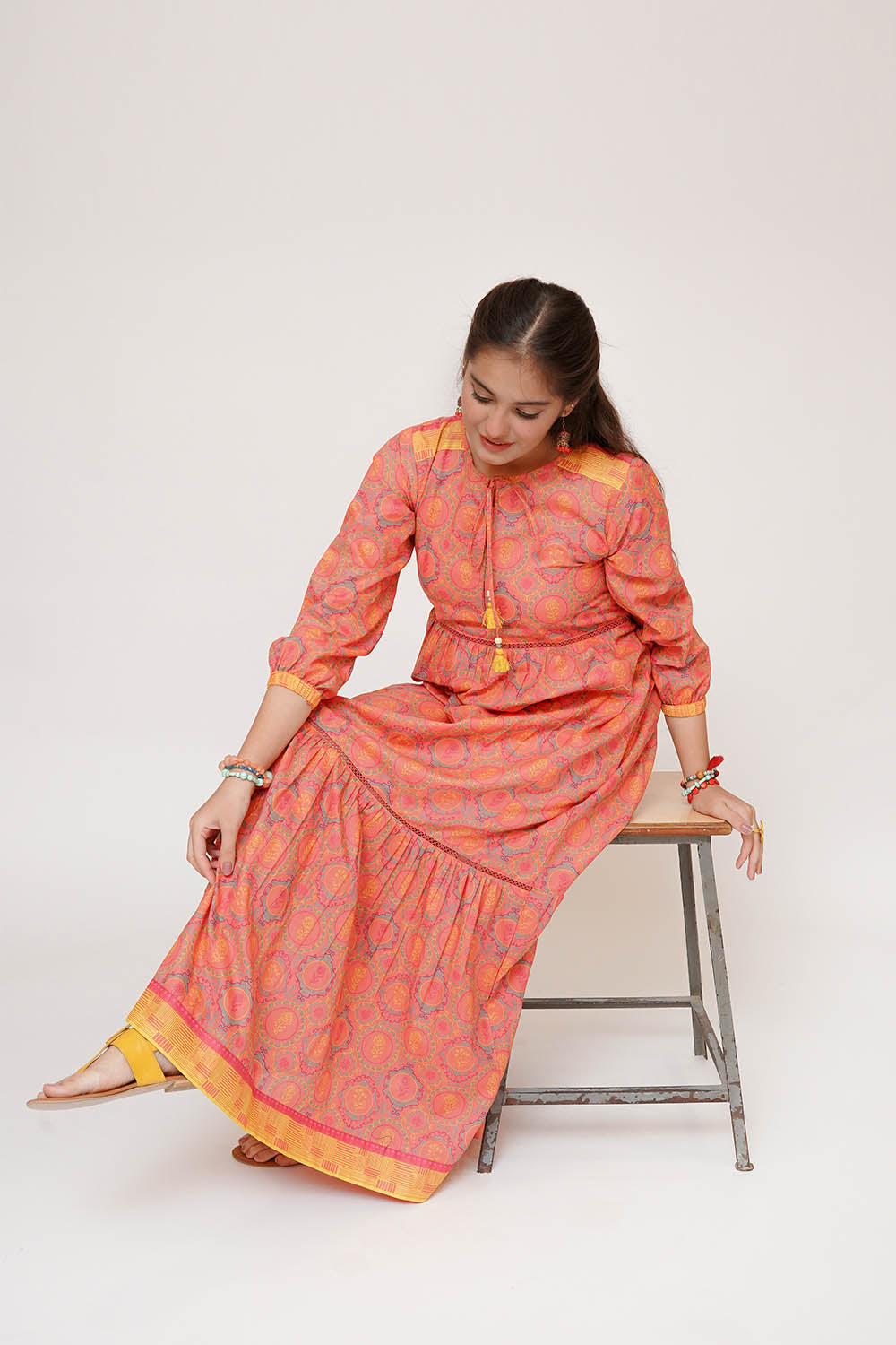Senorita Girls RTW Printed Lawn Cotton 1 Piece Suit GAA-03504 Eid Collection
