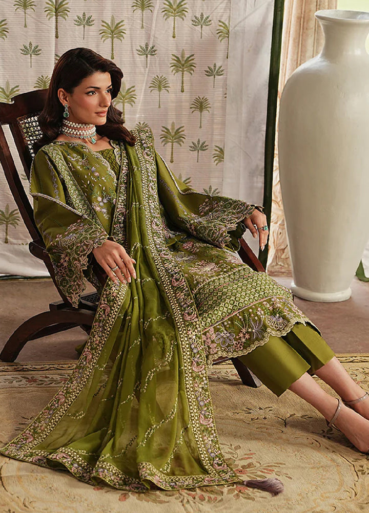 Gulaal Unstitched Embroidered Luxury Lawn 3 Piece Suit GL26USL LUMEVA LL-18 - Festive Collection