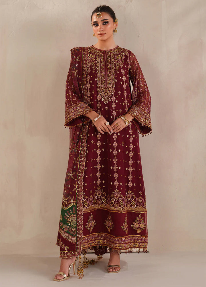 Chantelle by Baroque Unstitched Embroidered Chiffon 3 Piece Suit BQ26UCF UF-4367 - Festive Collection