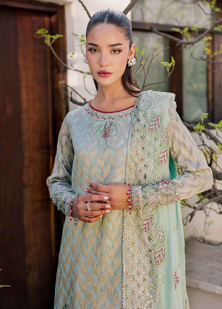 Heirloom by Daria Unstitched Embroidered Chiffon 4 Piece Suit DC26UCH DA-55 - Festive Collection