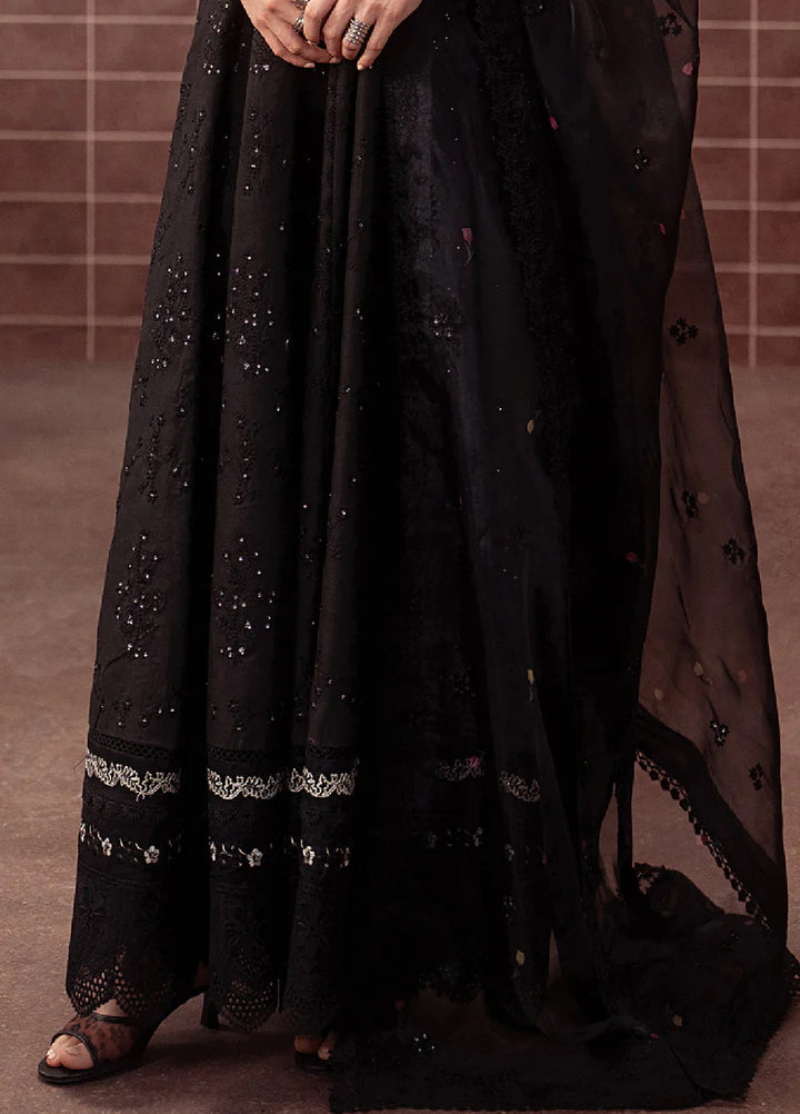 Brewed by Ayzel Unstitched Embroidered Lawn 3 Piece Suit AAF26UBL Sepia ZWU-0144-3PO - Festive Collection