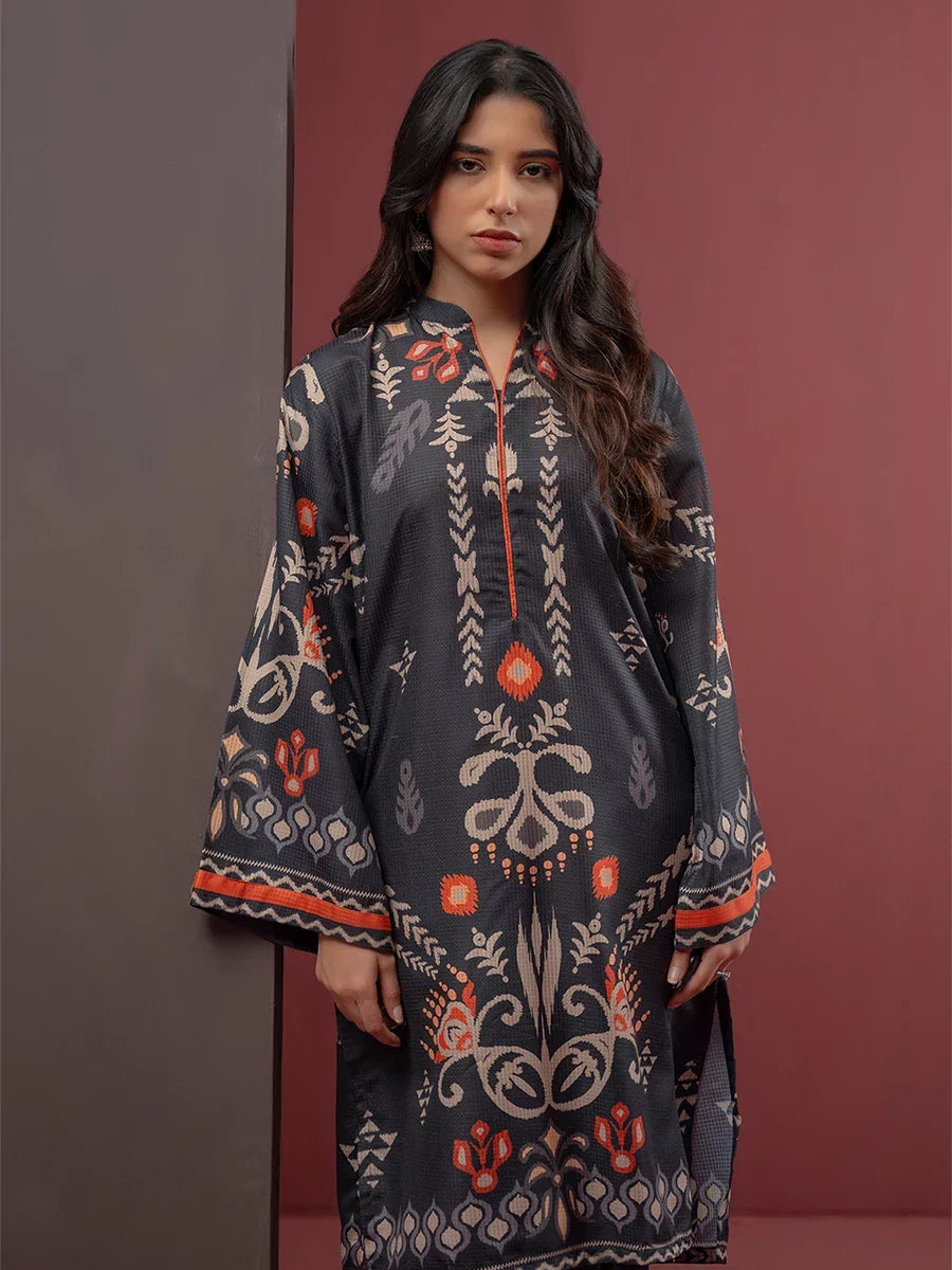 Salitex Women Printed Silk 1 Piece Shirt WRTKBA24AL75 - Summer Collection