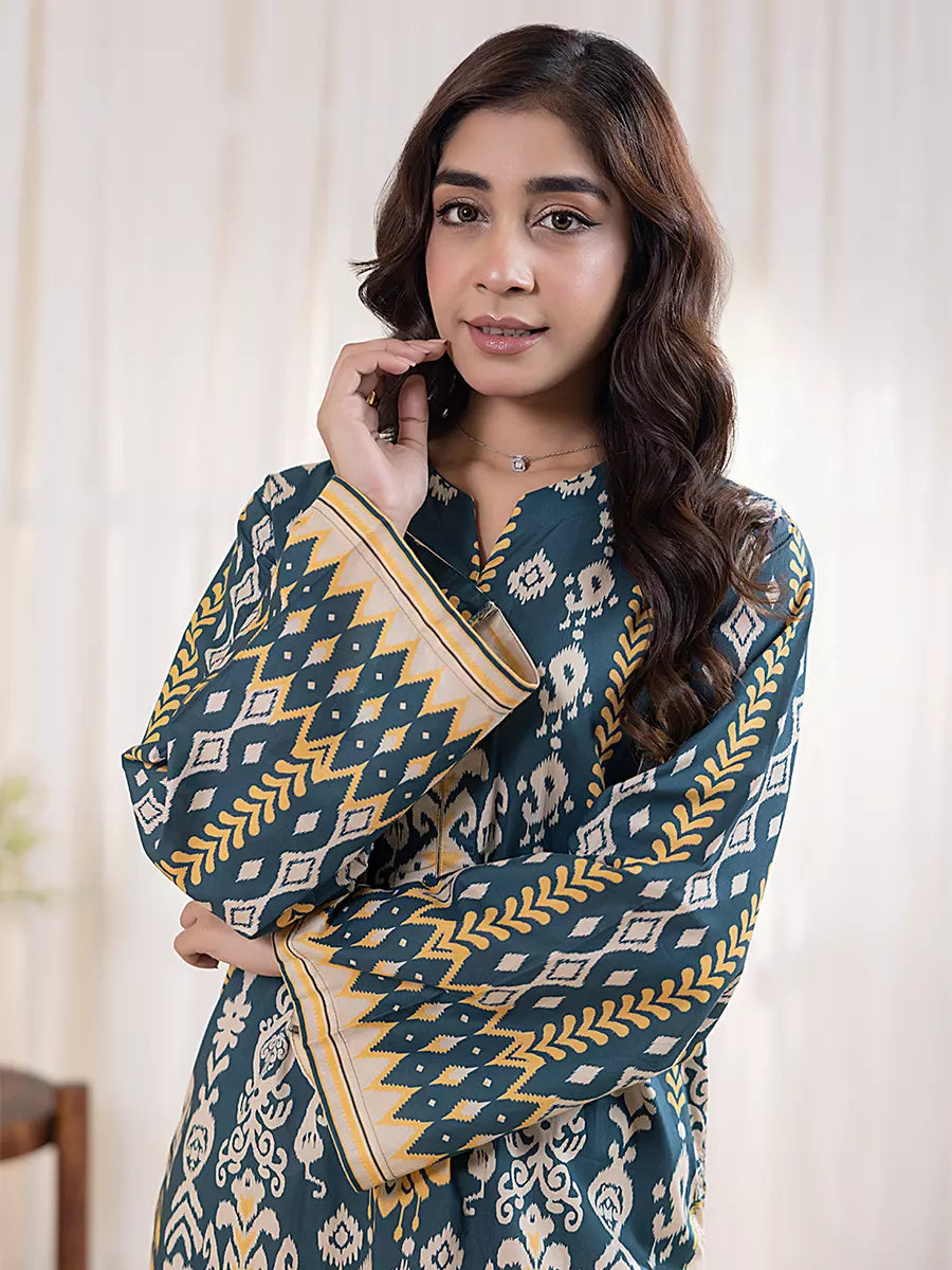 Salitex Women Printed Cambric 1 Piece Shirt WRTKBA24AL74 - Summer Collection