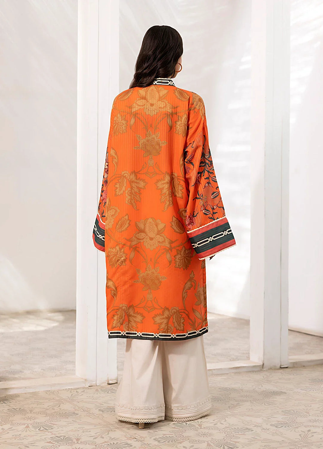 Salitex Women Printed Dobby 1 Piece Shirt SPW6AP013 - Summer Collection