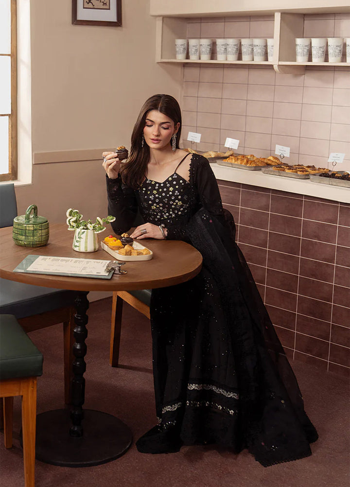 Brewed by Ayzel Unstitched Embroidered Lawn 3 Piece Suit AAF26UBL Sepia ZWU-0144-3PO - Festive Collection