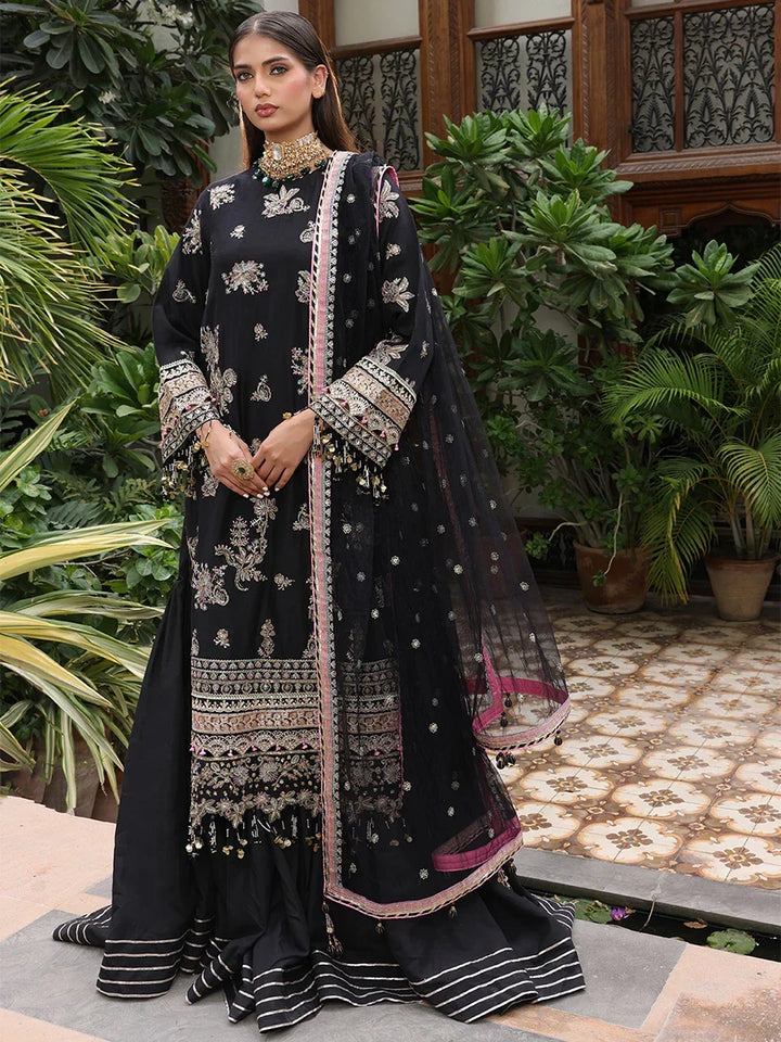 Salitex Women Embroidered Yarn Dyed 3 Piece Suit SUNS24NO006 - Summer Collection