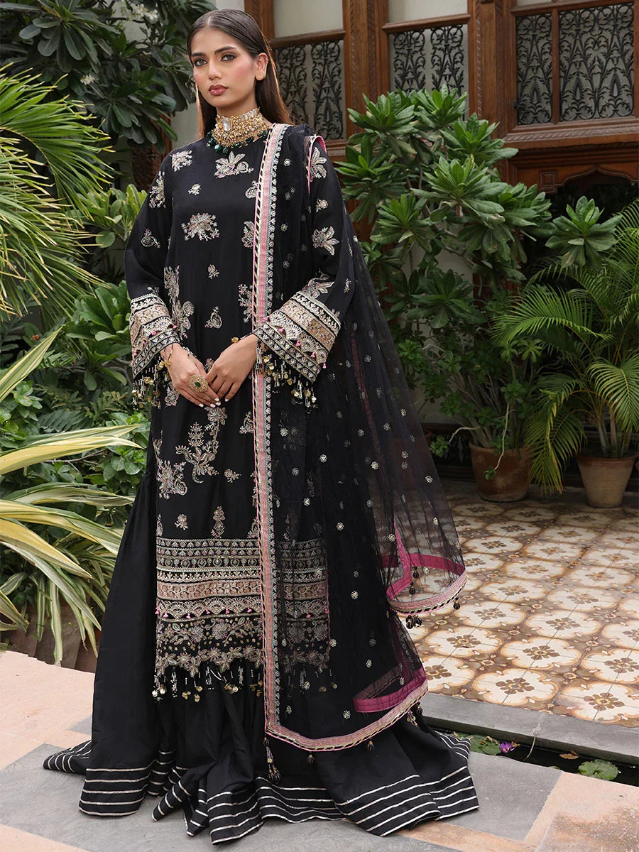 Salitex Women Embroidered Yarn Dyed 3 Piece Suit SUNS24NO006 - Summer Collection