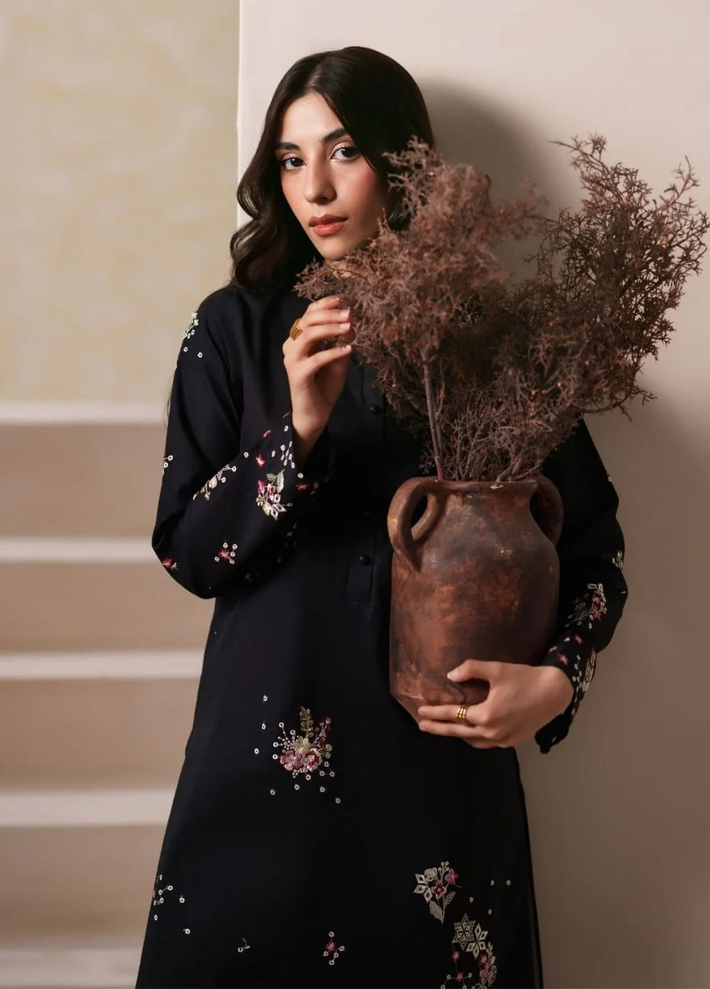 Neeshay Women RTW Embroidered Lawn 2 Piece Suit NSH26RL SB-18 - Casual Collection