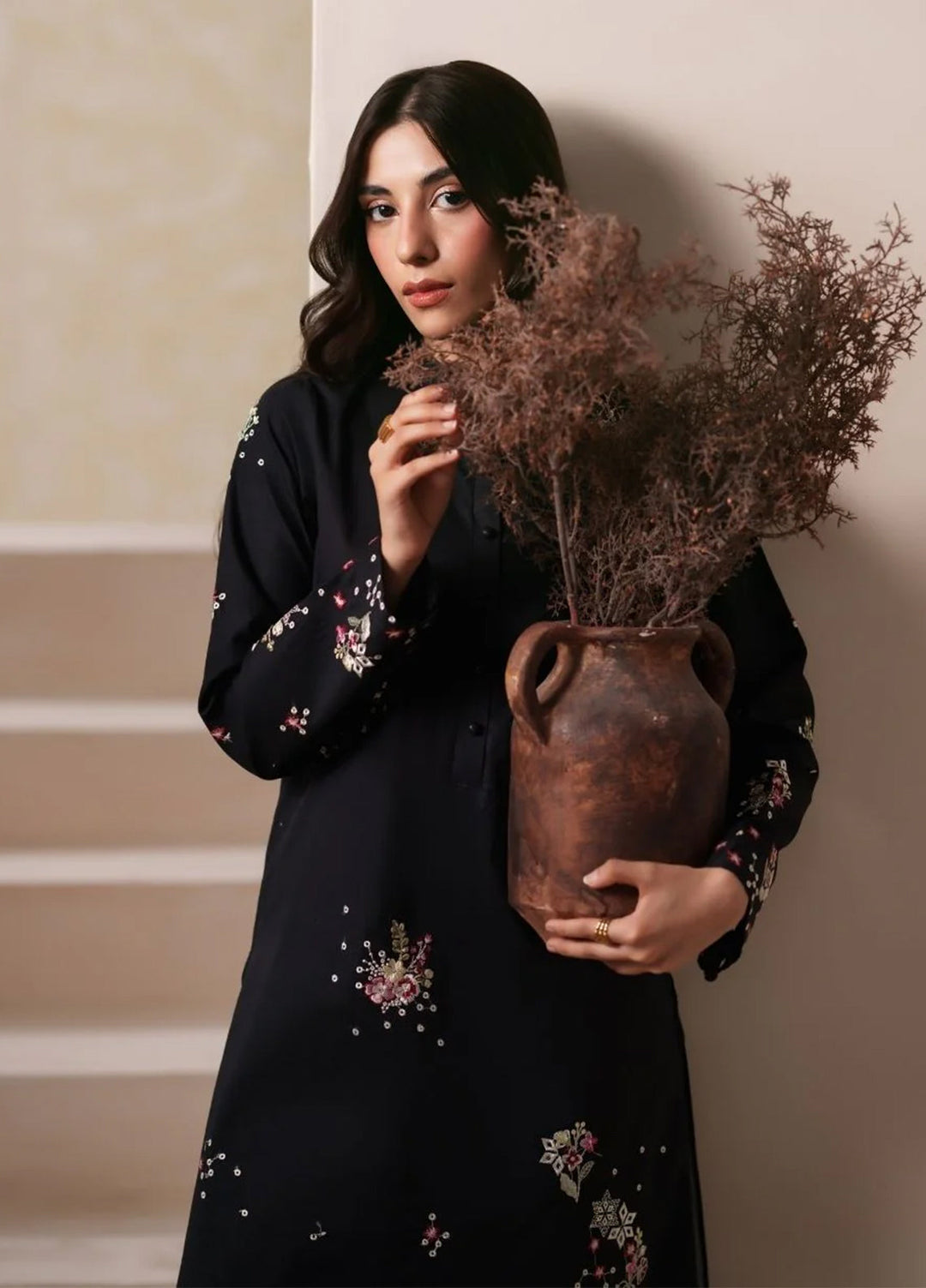 Neeshay Women RTW Embroidered Lawn 2 Piece Suit NSH26RL SB-18 - Casual Collection