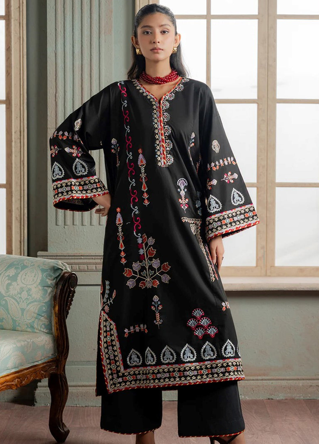 Zellbury Unstitched Embroidered Lawn 2 Piece Suit ZB26UVIII WUS26E21187 - Casual Collection