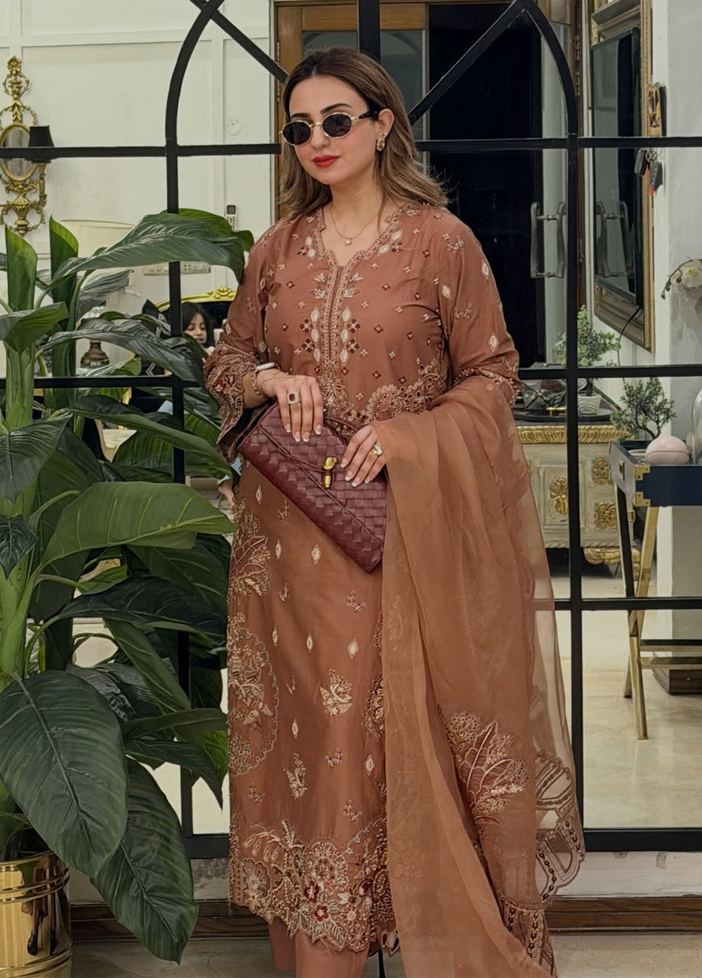 Aura of Flora by Zarizaa Unstitched Embroidered Lawn 3 Piece Suit MAGMA Lawn Collection