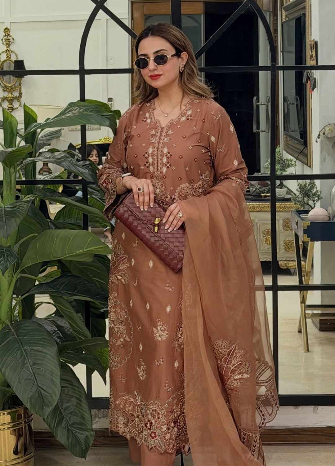 Aura of Flora by Zarizaa Unstitched Embroidered Lawn 3 Piece Suit MAGMA Lawn Collection