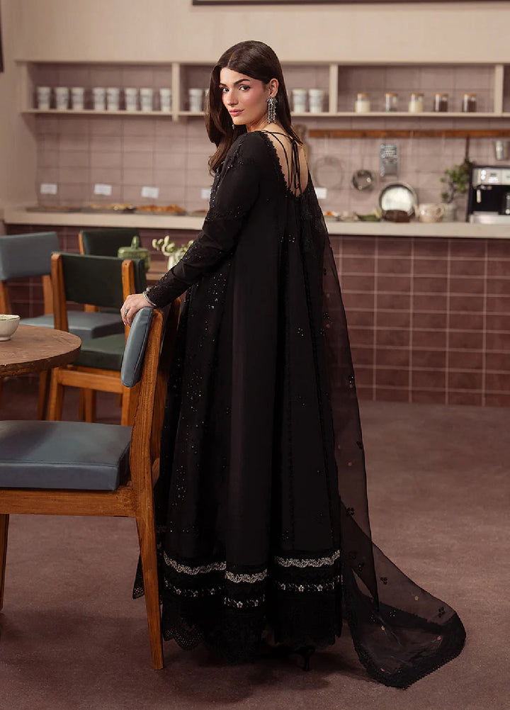 Brewed by Ayzel Unstitched Embroidered Lawn 3 Piece Suit AAF26UBL Sepia ZWU-0144-3PO - Festive Collection