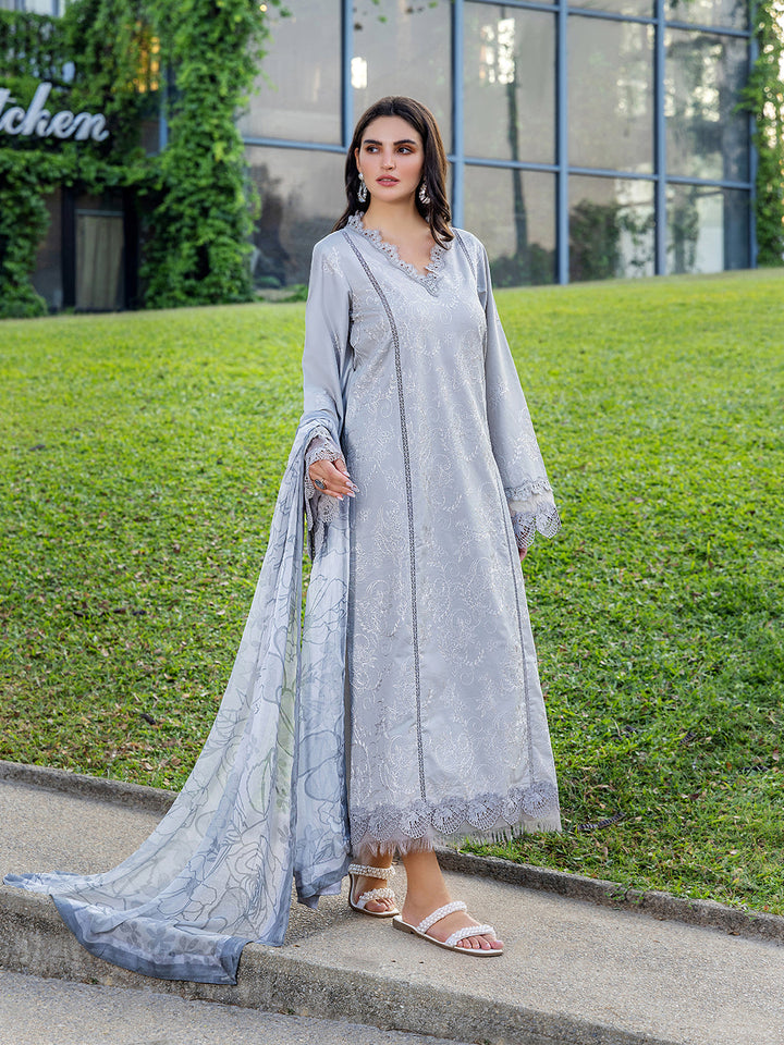 Sole by Yards Unstitched Embroidered Lawn 3 Piece Suit Poise Casual Collection