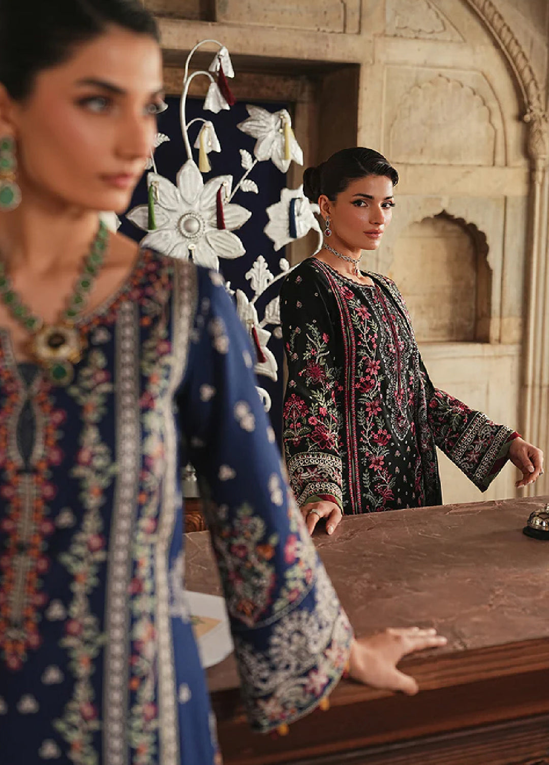 Gulaal Unstitched Embroidered Luxury Lawn 3 Piece Suit GL26USL AZIELE LL-13 - Festive Collection