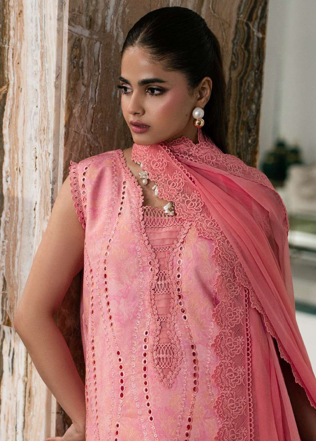 Carnation by Rang Rasiya Unstitched Embroidered Lawn 3 Piece Suit RR26UCL D5 ZOEY - Eid Collection