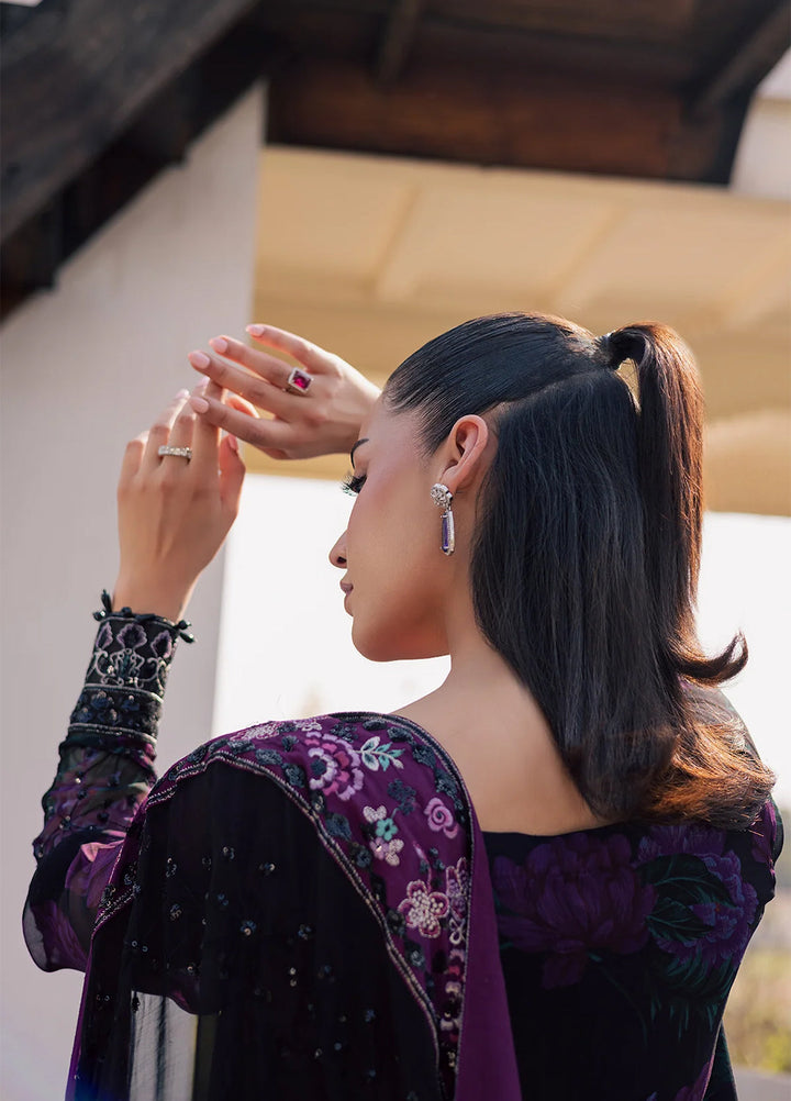 Heirloom by Daria Unstitched Embroidered Chiffon 4 Piece Suit DC26UCH DA-56 - Festive Collection