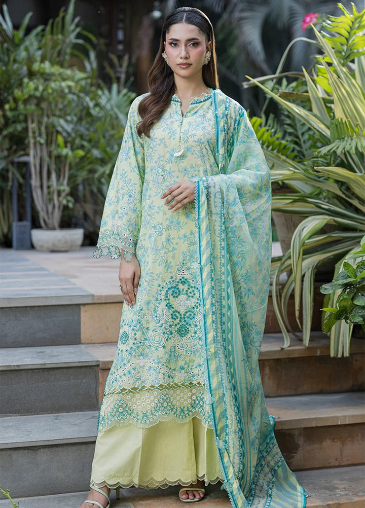 Zellbury Unstitched Embroidered Cotton 3 Piece Suit ZB26UCC WUC26E34075 - Casual Collection