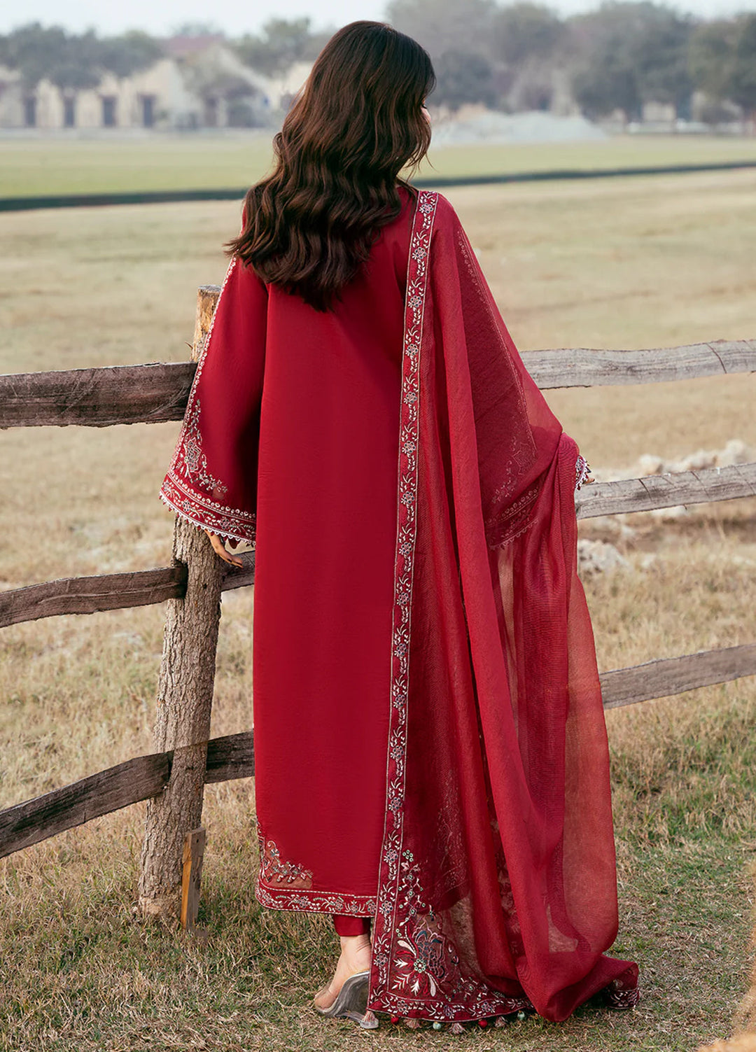 Mahveen by Izel Unstitched Embroidered Lawn 3 Piece Suit Bahaar - Eid Collection