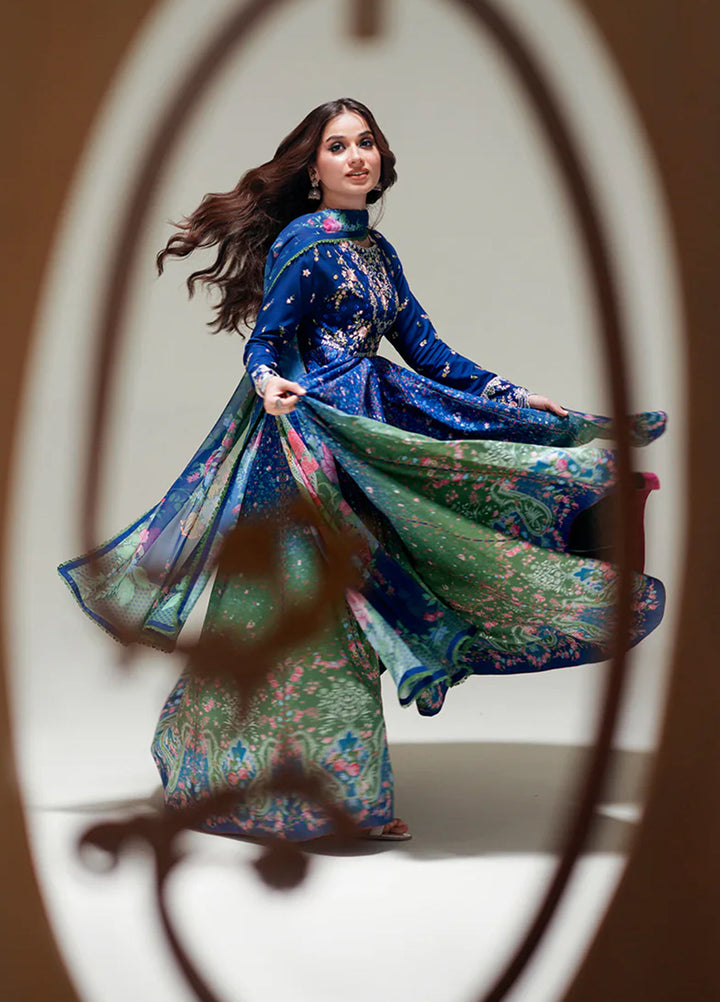 Amour by Bin Ilyas Unstitched Embroidered Lawn 3 Piece Suit BI26ULA 189A - Festive Collection
