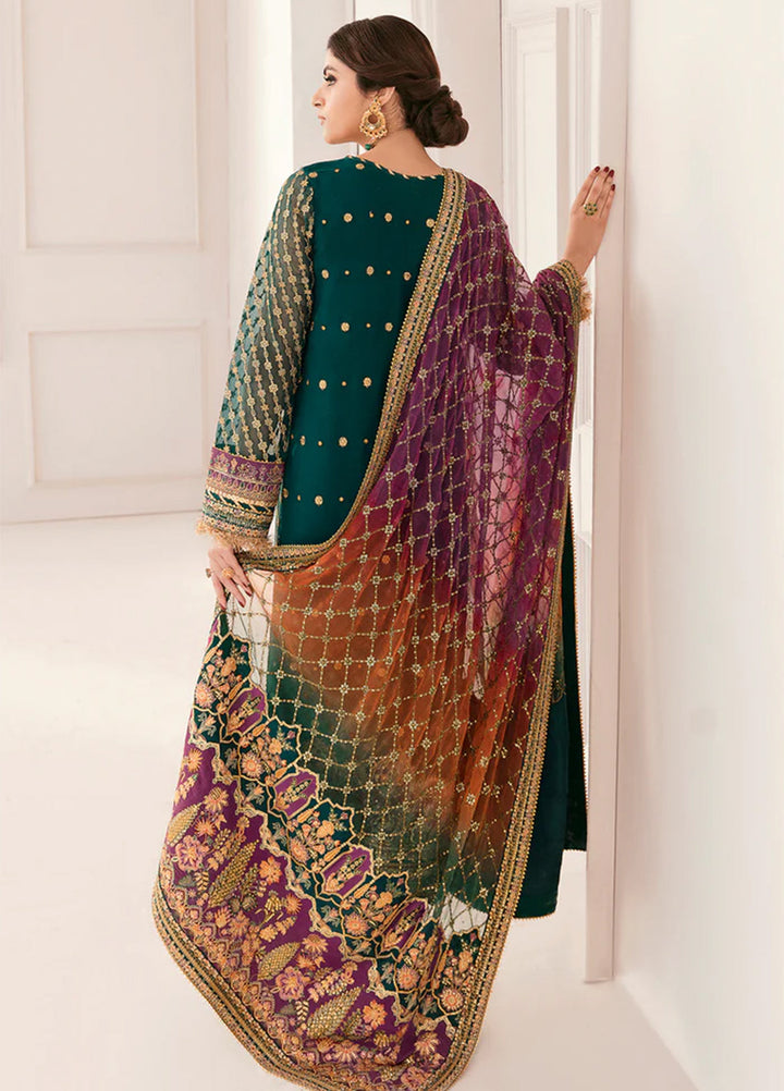 Chantelle by Baroque Unstitched Embroidered Chiffon 3 Piece Suit BQ26UFC BQU-CH11-D06 - Festive Collection