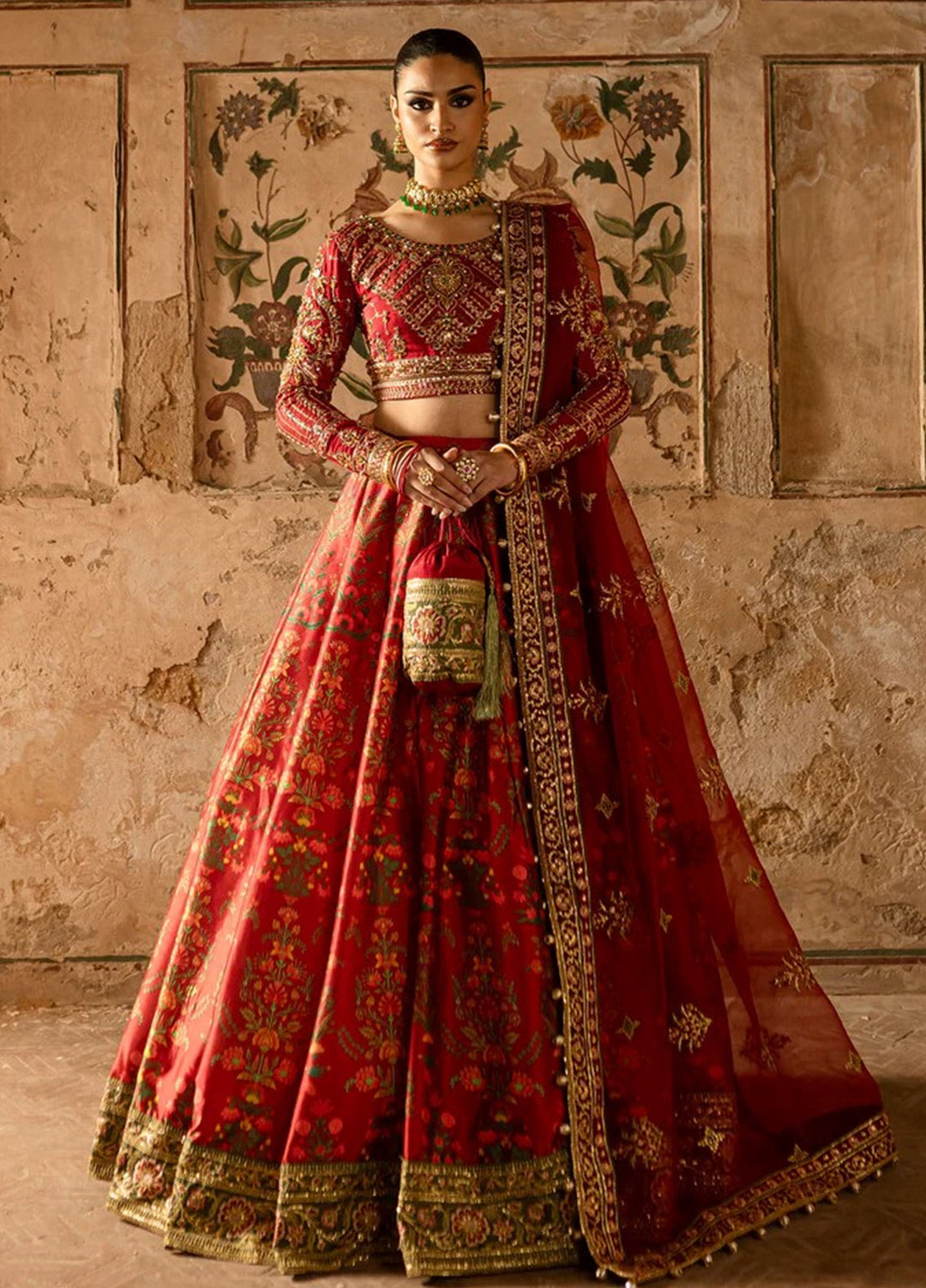 Maria Osama Khan Pret Embroidered 3 Piece Suit Zareen