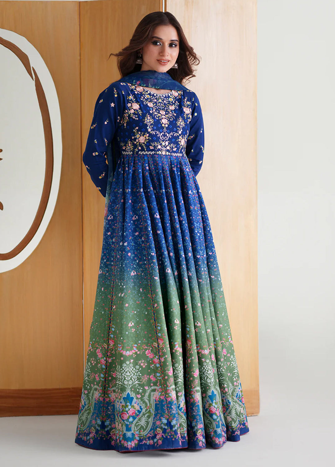 Amour by Bin Ilyas Unstitched Embroidered Lawn 3 Piece Suit BI26ULA 189A - Festive Collection