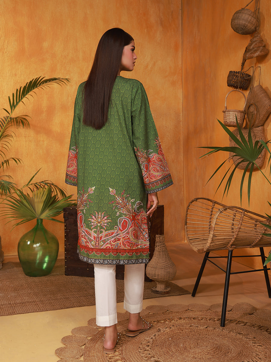 Salitex Women Embroidered Cambric 1 Piece Shirt WRTKBA24AL90 - Winter Collection