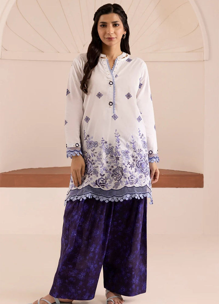 Zellbury Unstitched Embroidered Cotton 2 Piece Suit ZB26UVIII WUC25E20187 - Casual Collection
