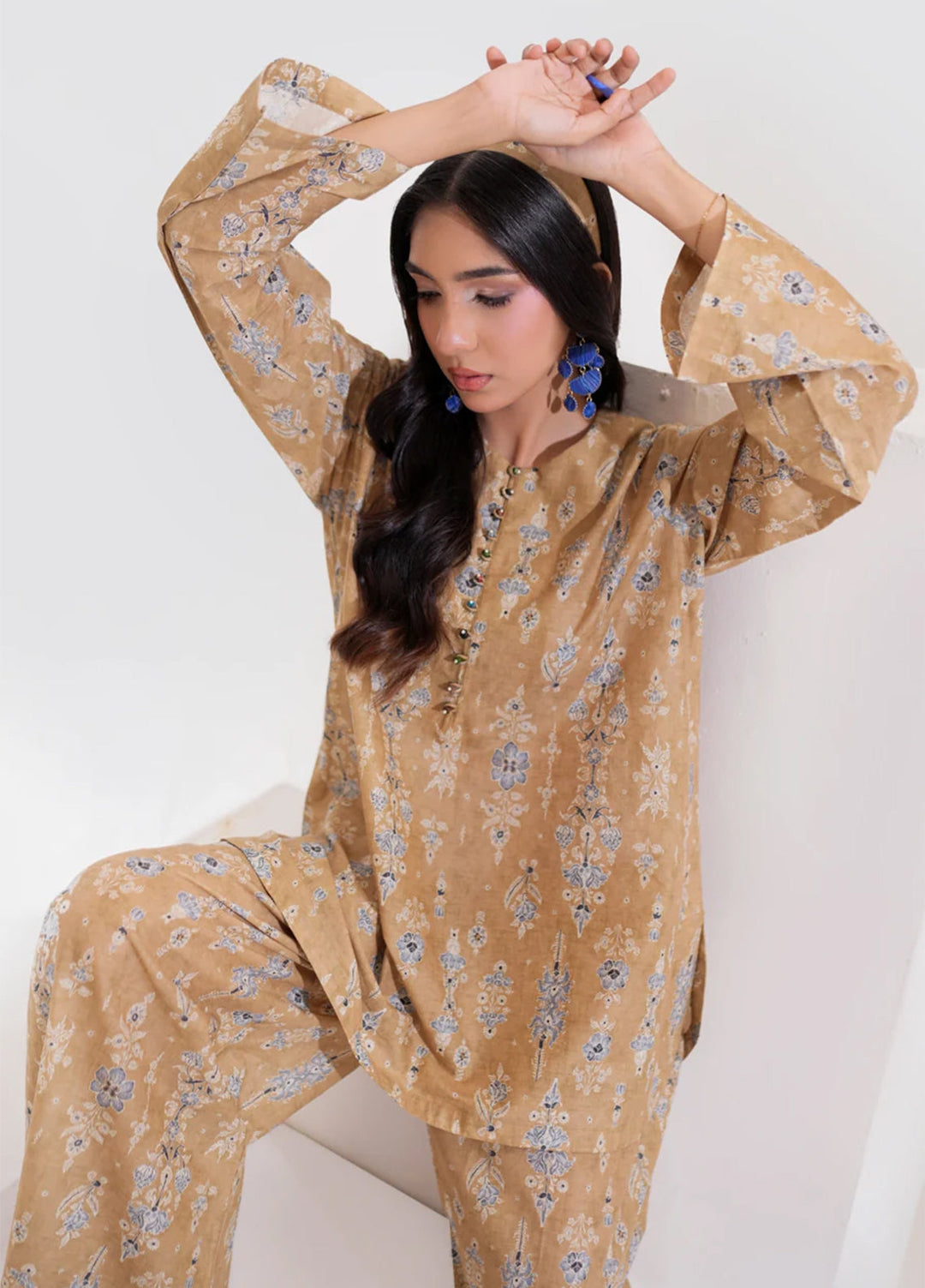 The Print Story by Shamooz RTW Printed Lawn 2 Piece Suit SHM26PL Jogi I-L-001 - Casual Collection