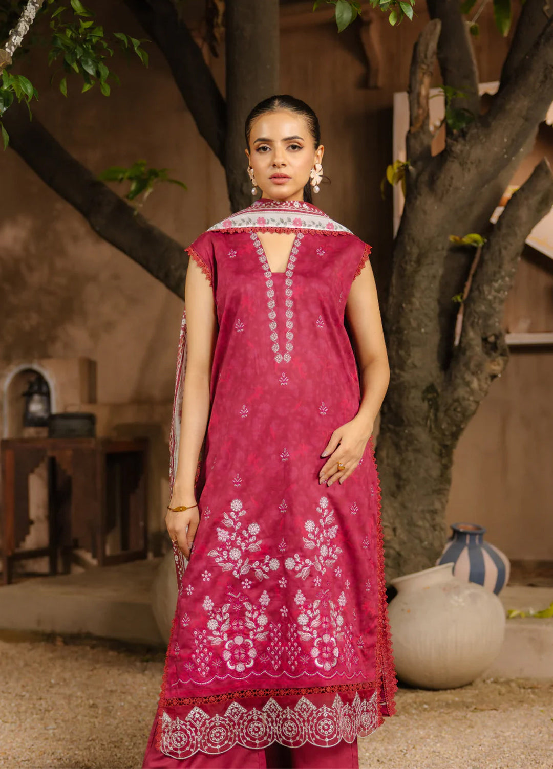 Rangkari by Ayleen Unstitched Embroidered Lawn 3 Piece Suit AY26ULR Alora - Eid Collection