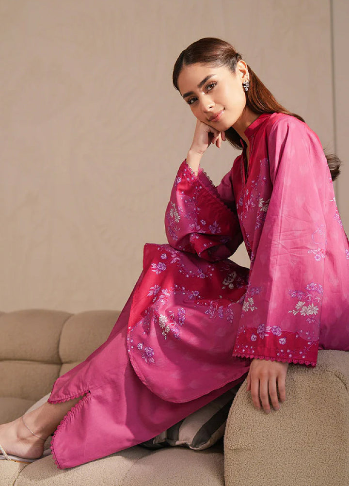 Cross Stitch Unstitched Lawn Printed Lawn 2 Piece Suit CS26UD D-11 Blossom Melody - Summer Collection