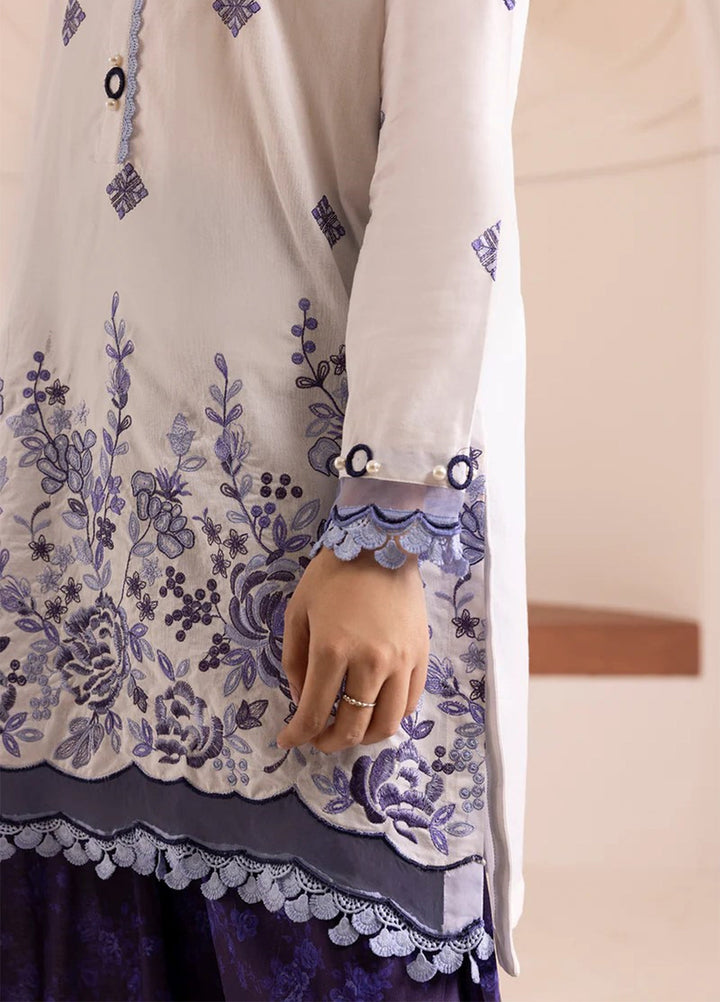 Zellbury Unstitched Embroidered Cotton 2 Piece Suit ZB26UVIII WUC25E20187 - Casual Collection