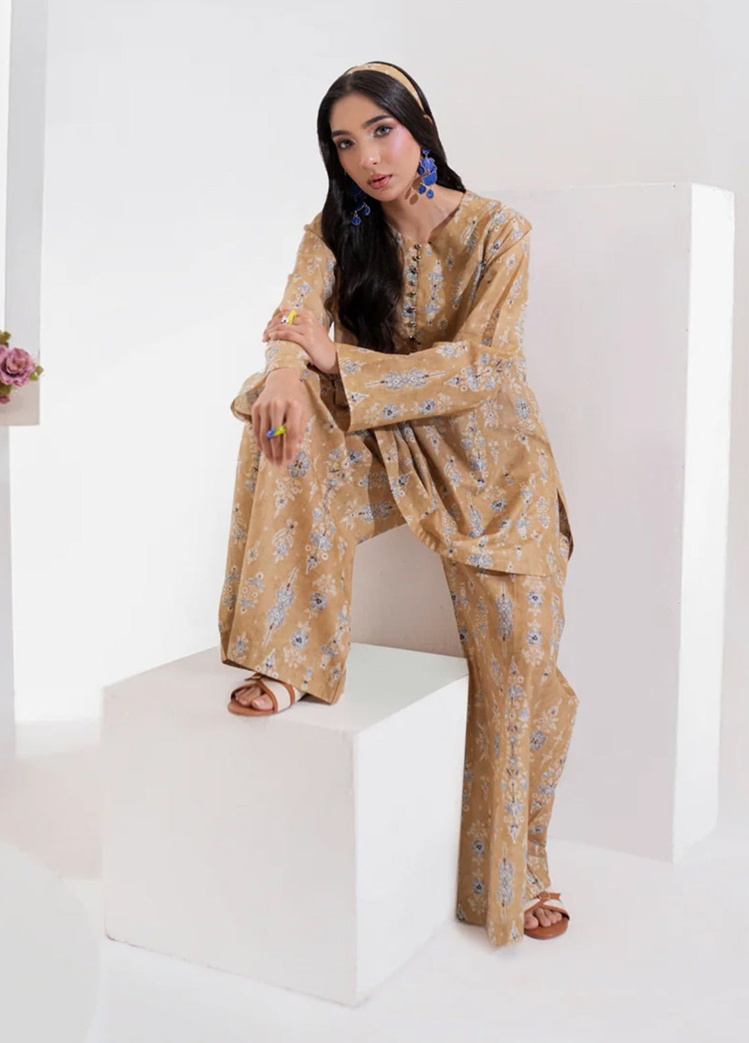 The Print Story by Shamooz RTW Printed Lawn 2 Piece Suit SHM26PL Jogi I-L-001 - Casual Collection
