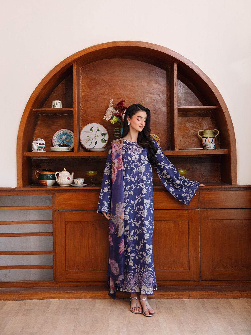 Femmora by Yards Unstitched Embroidered Lawn 3 Piece Suit Cosmos Casual Collection