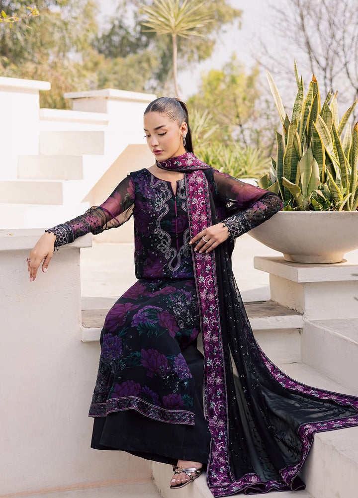 Heirloom by Daria Unstitched Embroidered Chiffon 4 Piece Suit DC26UCH DA-56 - Festive Collection