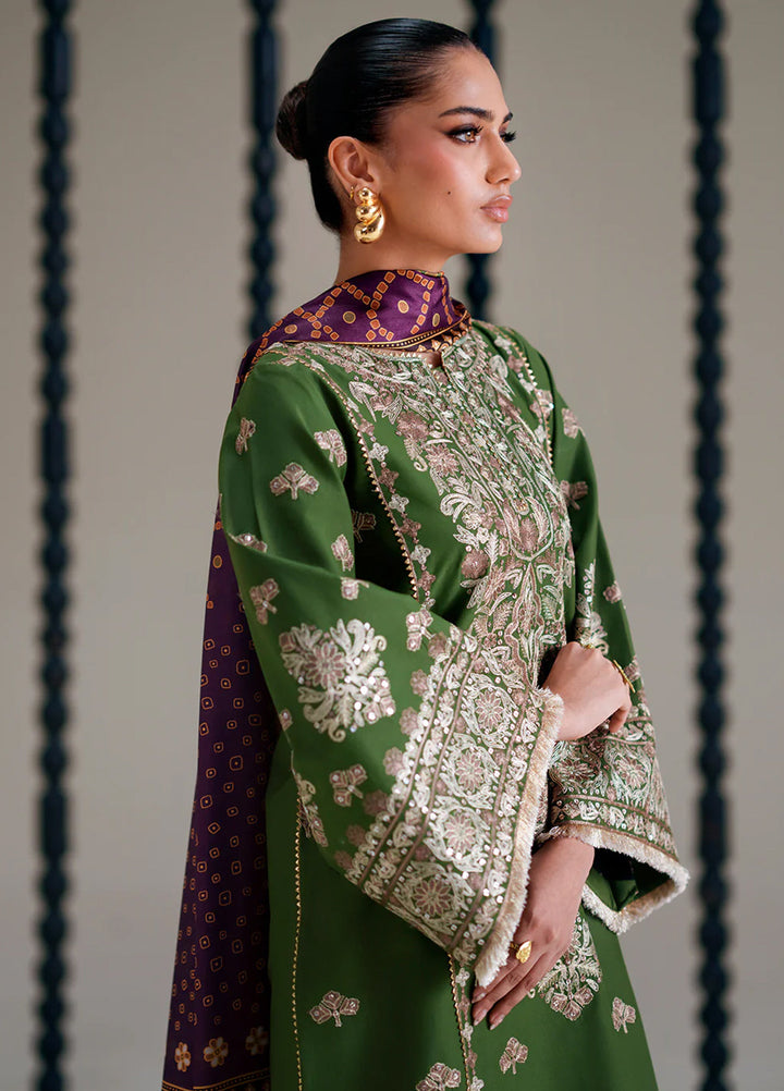 Amour by Bin Ilyas Unstitched Embroidered Lawn 3 Piece Suit BI26ULA 183B - Festive Collection