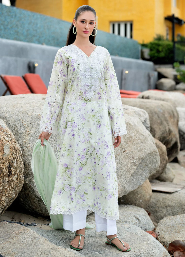 Xenia Formals Unstitched Embroidered Lawn 3 Piece Suit XE26ULS D-04 Navya - Summer Collection